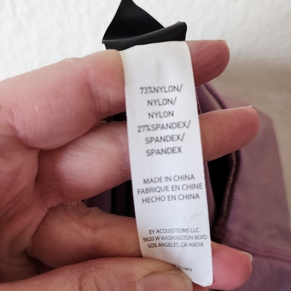 ELECTRIC YOGA Rainbow Shimmer Love Pocket Leggings M - Picture 6 of 7